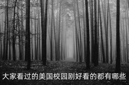 校園美劇，美劇排行榜前十名青春校園劇