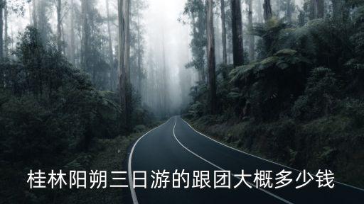 桂林陽朔三日游的跟團大概多少錢