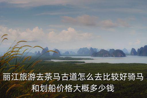 麗江茶馬古道，麗江的茶馬古道