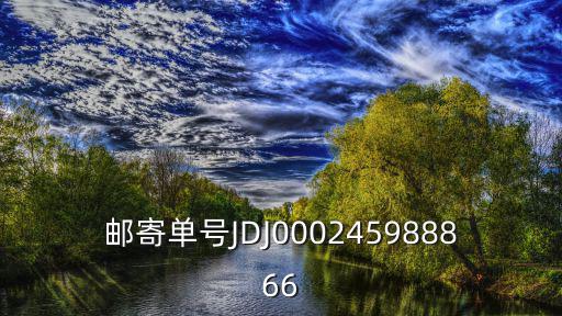 郵寄單號(hào)，郵寄單號(hào)JDJ000245988866
