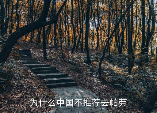 為什么中國不推薦去帕勞