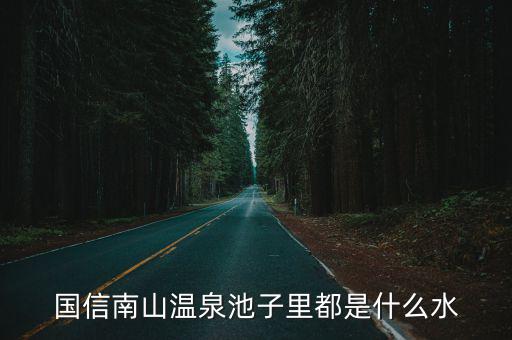 國信南山溫泉池子里都是什么水