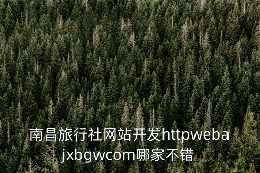 南昌旅行社網站開發httpwebajxbgwcom哪家不錯
