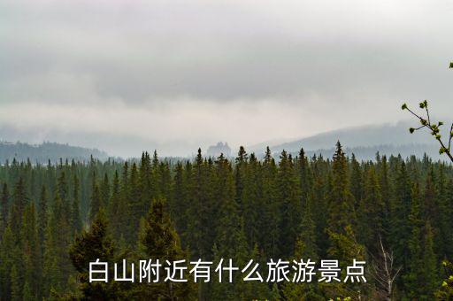 白山附近有什么旅游景點
