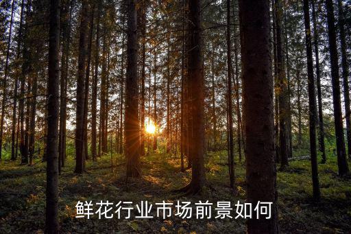 鮮花行業市場前景如何