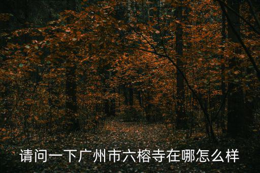 廣州六榕寺，六榕寺在哪里