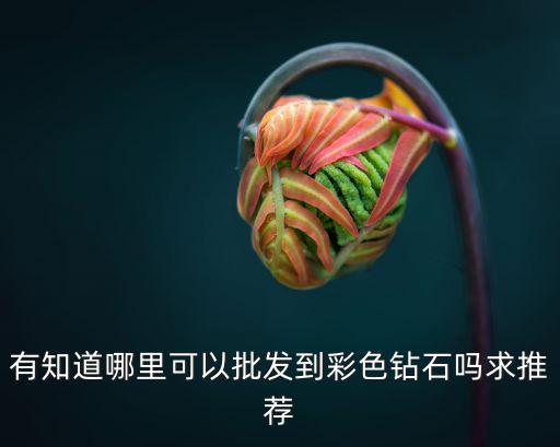 彩色鉆石，什么是彩鉆