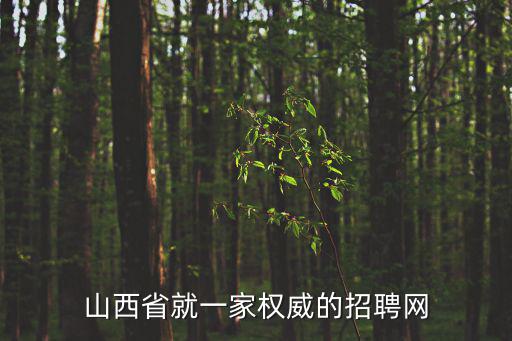 山西省就一家權威的招聘網