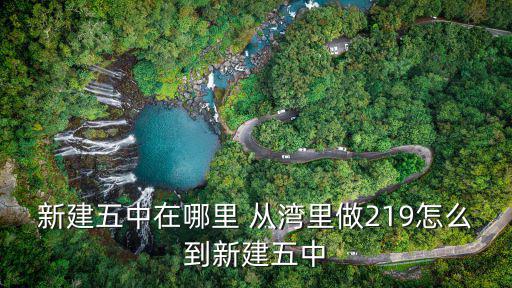 新建五中在哪里 從灣里做219怎么到新建五中
