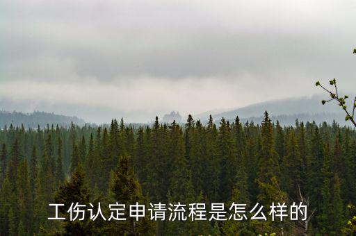 工傷認定申請流程是怎么樣的