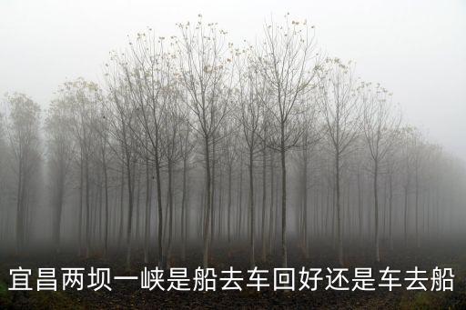 宜昌兩壩一峽是船去車回好還是車去船