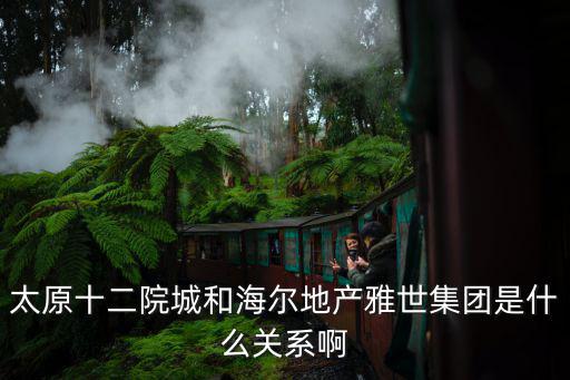 十二院城，太原十二院城和海爾地產雅世集團是什么關系啊