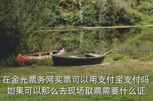 在金光票務網買票可以用支付寶支付嗎如果可以那么去現場取票需要什么證