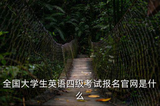 全國大學生英語四級考試報名官網是什么