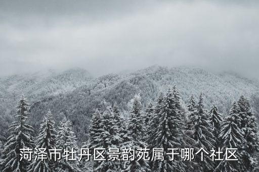 西城社區，曹縣曹城街道辦事處西城社區居民委員會地址