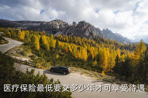 醫(yī)療保險(xiǎn)待遇，醫(yī)療保險(xiǎn)最低要交多少年才可享受待遇