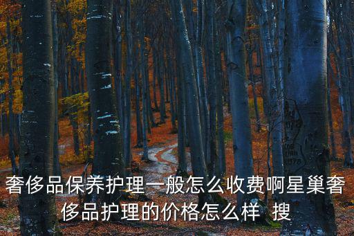 奢侈品保養護理一般怎么收費啊星巢奢侈品護理的價格怎么樣  搜