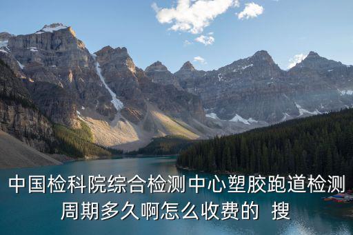 中國檢科院，中國檢科院綜合檢測中心塑膠跑道檢測周期多久啊怎么收費的  搜