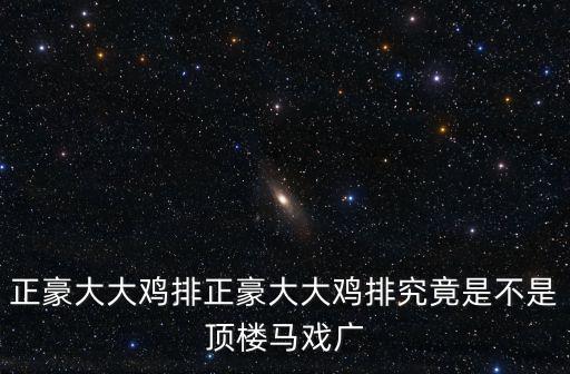 正豪大，正豪大大香雞排和豪大大雞排是一家么