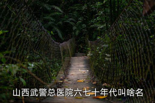 山西武警醫(yī)院，山西武警醫(yī)院什么科室比較好