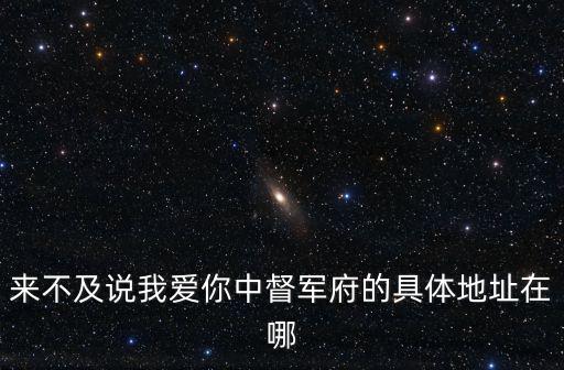 來不及說我愛你中督軍府的具體地址在哪