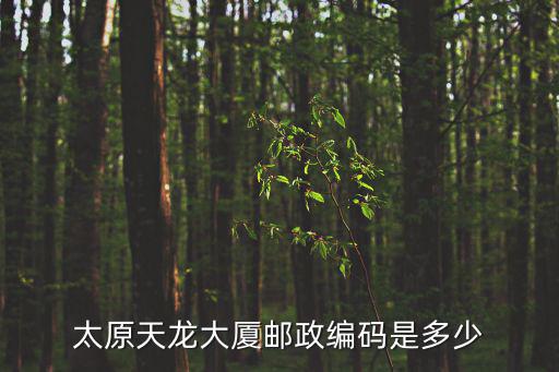 太原天龍大廈郵政編碼是多少