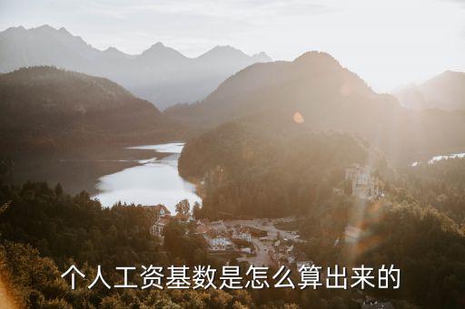 工資基數怎么算，工資基數怎么算包括什么