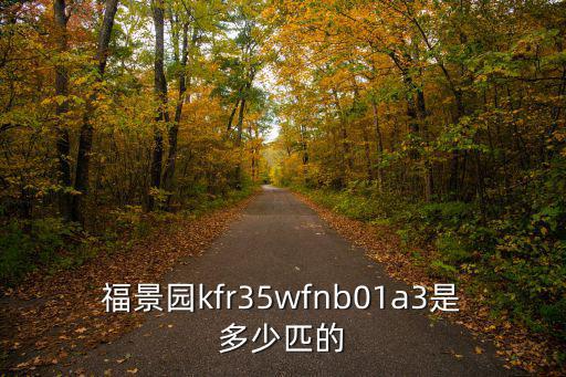福景園kfr35wfnb01a3是多少匹的