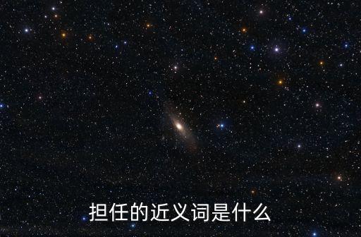擔(dān)任的近義詞是什么