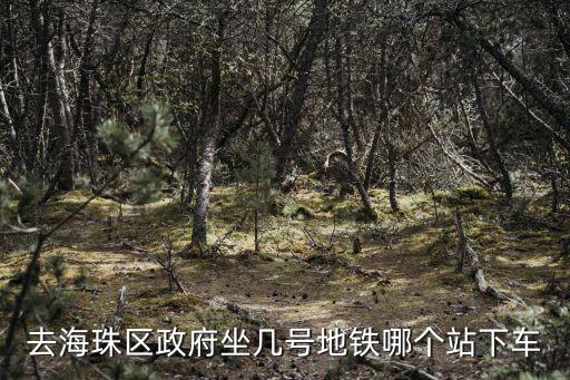 去海珠區政府坐幾號地鐵哪個站下車