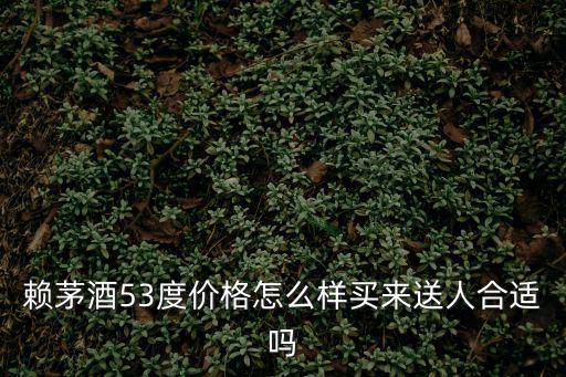 賴茅酒價格，53度賴茅酒多少錢