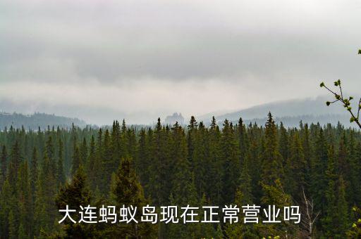 大連螞蟻島現(xiàn)在正常營(yíng)業(yè)嗎