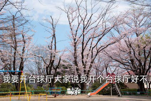 我要開臺球廳大家說我開個臺球廳好不好