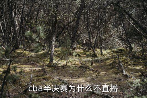 cba半決賽為什么不直播