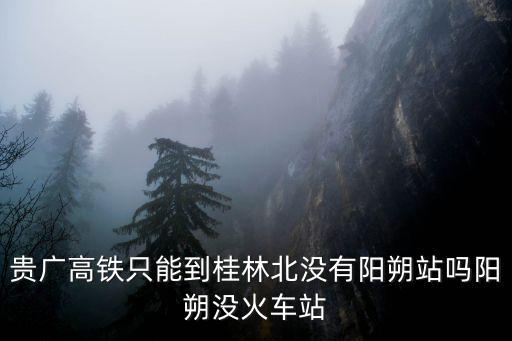 陽朔站，陽朔站為什么離陽朔那么遠啊好不方便