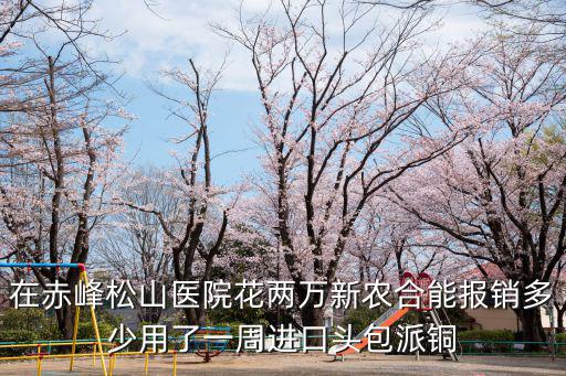 在赤峰松山醫院花兩萬新農合能報銷多少用了一周進口頭包派銅