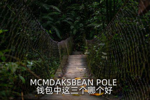 MCMDAKSBEAN POLE 錢包中這三個哪個好