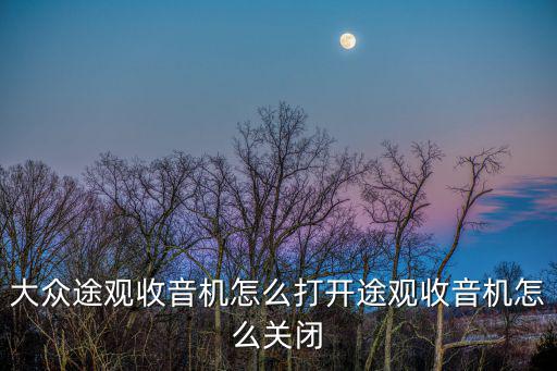 打開收音機，華為手機收音機在哪里