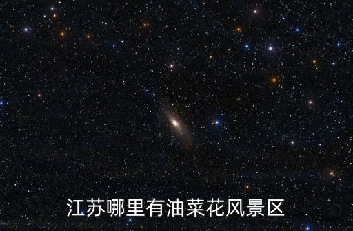 江蘇哪里有油菜花風景區