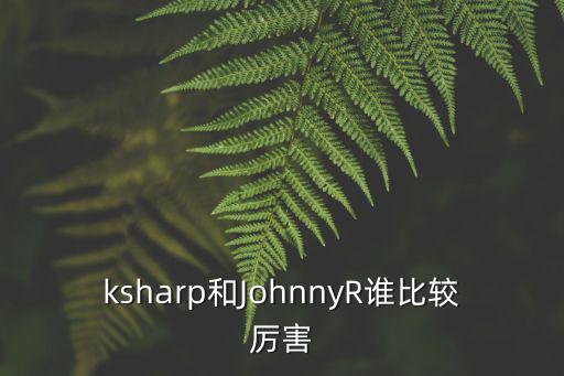 ksharp，JohnnyR對戰Ksharp