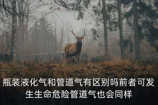 瓶裝液化氣和管道氣有區(qū)別嗎前者可發(fā)生生命危險(xiǎn)管道氣也會同樣