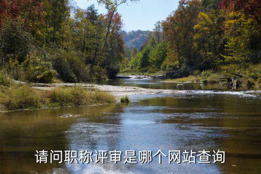 請問職稱評審是哪個網(wǎng)站查詢
