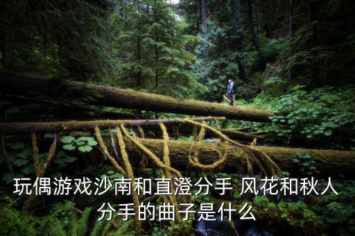 沙南，玩偶游戲沙南和直澄分手 風花和秋人分手的曲子是什么