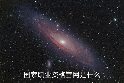 國家職業(yè)資格官網(wǎng)是什么