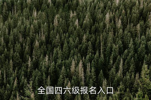 全國四六級報名入口