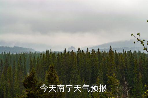 今天南寧天氣預(yù)報(bào)
