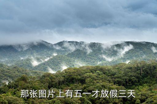 那張圖片上有五一才放假三天