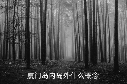 廈門島內島外，廈門怎么分島內島外