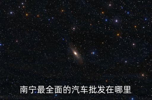 南寧最全面的汽車批發在哪里