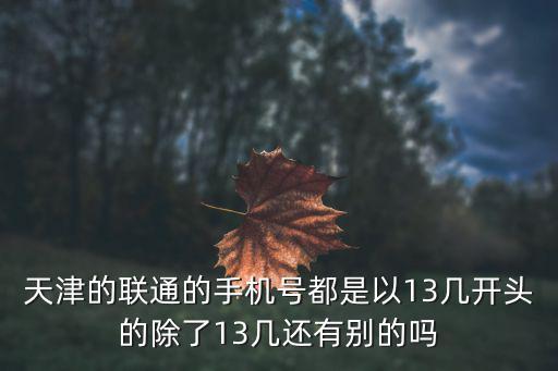 天津聯通，天津聯通如意通為什么出了天津不能使用了